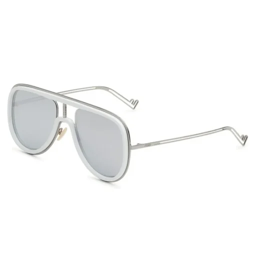 Fendi - Futuristic - Mask Sunglasses - Gold Black - Sunglasses - Eyewear - Avvenice^ Sunglasses & Eyewear