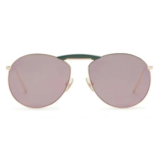 Fendi - Gentle Monster - Round Sunglasses - Copper - Sunglasses - Eyewear - Avvenice^ Sunglasses & Eyewear