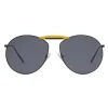 Fendi - Gentle Monster - Round Sunglasses - Black - Sunglasses - Eyewear - Avvenice