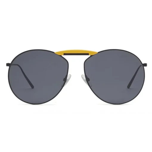 Fendi - Gentle Monster - Round Sunglasses - Black - Sunglasses - Eyewear - Avvenice