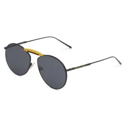 Fendi - Gentle Monster - Round Sunglasses - Black - Sunglasses - Eyewear - Avvenice