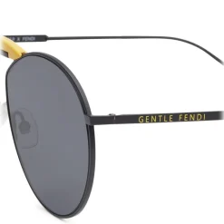 Fendi - Gentle Monster - Round Sunglasses - Black - Sunglasses - Eyewear - Avvenice