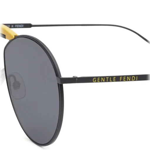 Fendi - Gentle Monster - Round Sunglasses - Black - Sunglasses - Eyewear - Avvenice