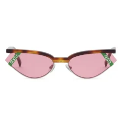 Fendi - Gentle Monster No. 01 - Cat Eye Sunglasses - Havana Rose - Sunglasses - Eyewear - Avvenice