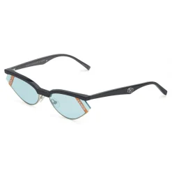 Fendi - Gentle Monster No. 01 - Cat Eye Sunglasses - Grey Light Blue - Sunglasses - Eyewear - Avvenice^ Sunglasses & Eyewear