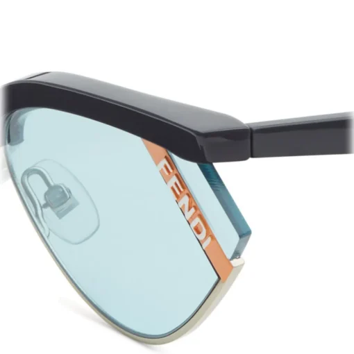 Fendi - Gentle Monster No. 01 - Cat Eye Sunglasses - Grey Light Blue - Sunglasses - Eyewear - Avvenice^ Sunglasses & Eyewear