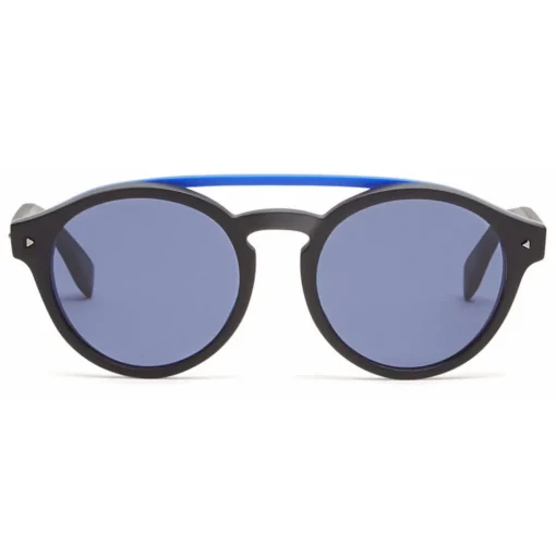 Fendi - I See You - Black Asian Fit Round Sunglasses - Sunglasses - Eyewear - Avvenice^ Sunglasses & Eyewear