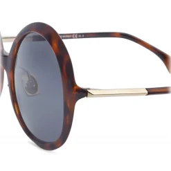 Fendi - Promeneye - Oversize Round Sunglasses - Gray - Sunglasses - Eyewear - Avvenice