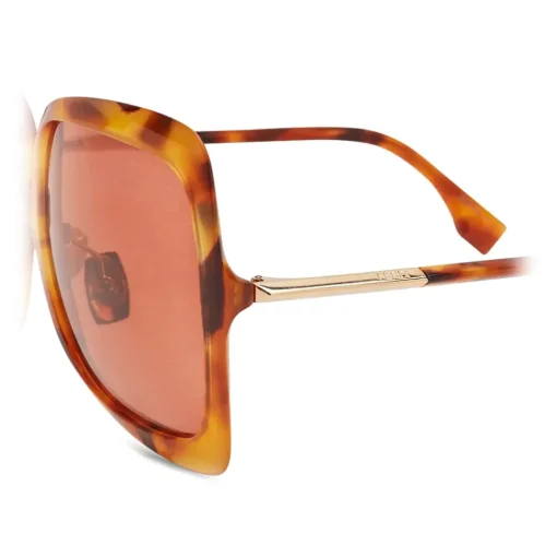 Fendi - Promeneye - Oversize Square Sunglasses - Havana Pink - Sunglasses - Eyewear - Avvenice^ Sunglasses & Eyewear