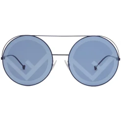 Fendi - Run Away - Blue Oversize Sunglasses - Fashion Week 17 - Sunglasses - Eyewear - Avvenice