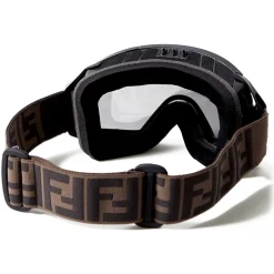 Fendi - Studded Ski Goggles - Black - Sunglasses - Ski Mask - Eyewear - Avvenice