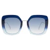 Fendi - Tropical Shine - Blue Oversize Sunglasses - Sunglasses - Eyewear - Avvenice^ Sunglasses & Eyewear
