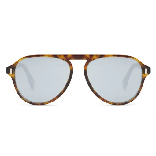 Fendi - Urban - Aviator Sunglasses - Havana Beige - Sunglasses - Eyewear - Avvenice