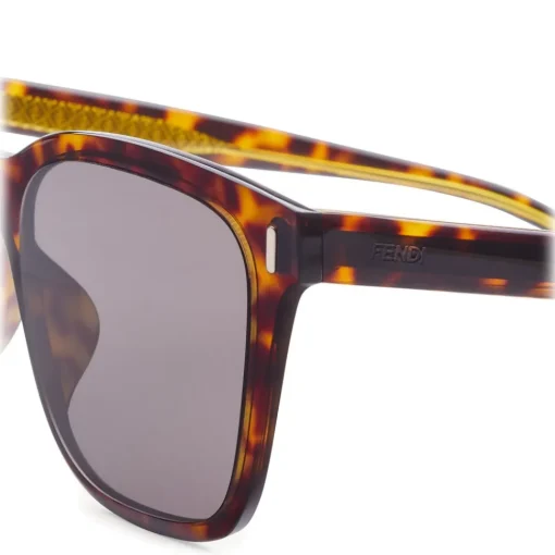 Fendi - Urban - Square Sunglasses - Havana - Sunglasses - Eyewear - Avvenice