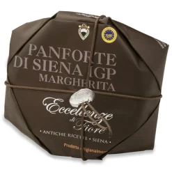 Fiore - Panforte di Siena 1827 Fiore - Panforte of Siena since 1827 - Panforte of Siena I.G.P. Margherita - Excellences of Fiore - Hand Wrapped - 227 g - Avvenice