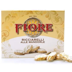 Fiore - Panforte di Siena 1827 Fiore - Panforte of Siena since 1827 - Traditional Ricciarelli of Siena with Almonds - Pastry - Box - 145 g - Avvenice