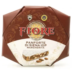 Fiore - Panforte di Siena 1827 Fiore - Panforte of Siena since 1827 - Panforte of Siena I.G.P. Margherita - Panforte - Hand Wrapped - 227 g - Avvenice^ Sweets