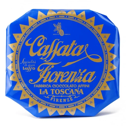 Fiore - Panforte di Siena 1827 Fiore - Panforte of Siena since 1827 - Cassata Fiorenza - Ancient Florence Sweet - Hand Wrapped - 270 g - Avvenice^ Sweets