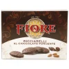 Fiore - Panforte di Siena 1827 Fiore - Panforte of Siena since 1827 - Ricciarelli of Siena with Dark Chocolate - Pastry - Box - 145 g - Avvenice^ Sweets