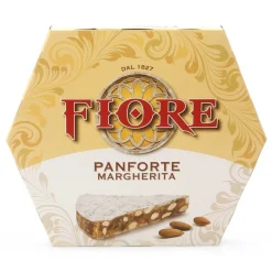 Fiore - Panforte di Siena 1827 Fiore - Panforte of Siena since 1827 - Traditional Panforte Margherita - Panforte - Box - 340 g - Avvenice