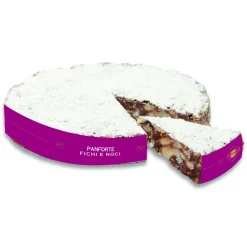 Fiore - Panforte di Siena 1827 Fiore - Panforte of Siena since 1827 - Panforte Figs and Nuts - Panforte - Hand Wrapped - 100 g - Avvenice^ Sweets