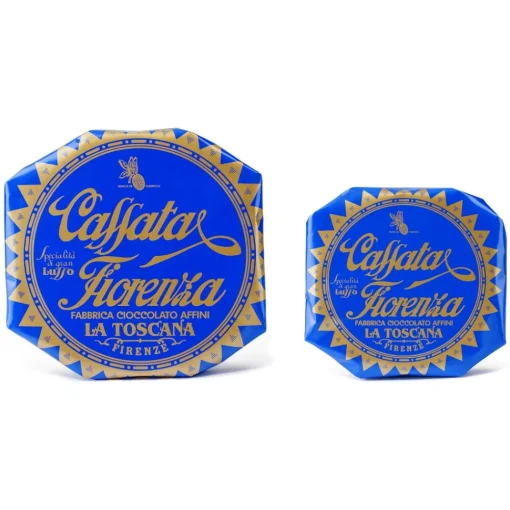 Fiore - Panforte di Siena 1827 Fiore - Panforte of Siena since 1827 - Cassata Fiorenza - Ancient Florence Sweet - Hand Wrapped - 500 g - Avvenice