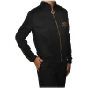 Ga\u00eblle Paris Gaëlle Paris - High Neck Sweatshirt with Zip Closure - Black - Sweatshirt - Made in Italy - Luxury Exclusive Collection - Avvenice^ Sweatshirts