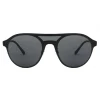 Giorgio Armani - Cat Walk Sunglasses with Mask Frame - Anthracite - Eyewear - Avvenice