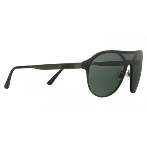 Giorgio Armani - Cat Walk Sunglasses with Mask Frame - Green - Eyewear - Avvenice