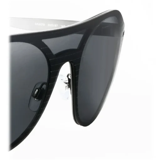 Giorgio Armani - Cat Walk Sunglasses with Mask Frame - Anthracite - Eyewear - Avvenice