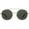 Giorgio Armani - Catwalk - Catwalk Sunglasses with Round Lenses - Gold - Sunglasses - Eyewear - Avvenice