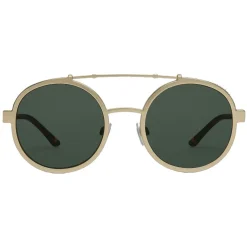 Giorgio Armani - Catwalk - Catwalk Sunglasses with Round Lenses - Gold - Sunglasses - Eyewear - Avvenice