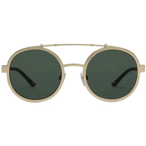 Giorgio Armani - Catwalk - Catwalk Sunglasses with Round Lenses - Gold - Sunglasses - Eyewear - Avvenice