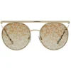 Giorgio Armani - Catwalk - Catwalk Sunglasses with Floral Lenses - Gold Yellow - Sunglasses - Eyewear - Avvenice^ Sunglasses & Eyewear