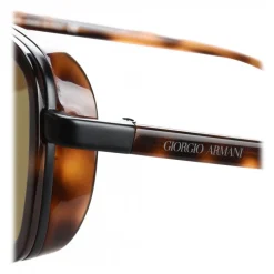 Giorgio Armani - Catwalk - Catwalk Sunglasses with Folding Rods - Brown - Sunglasses - Eyewear - Avvenice