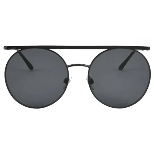 Giorgio Armani - Double Bridge - Metal Sunglasses with Gradient Lenses - Black - Sunglasses - Eyewear - Avvenice