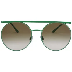 Giorgio Armani - Double Bridge - Metal Sunglasses with Gradient Lenses - Green - Sunglasses - Eyewear - Avvenice
