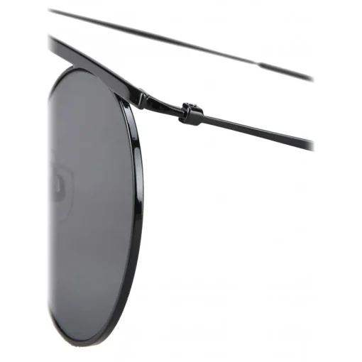 Giorgio Armani - Double Bridge - Metal Sunglasses with Gradient Lenses - Black - Sunglasses - Eyewear - Avvenice