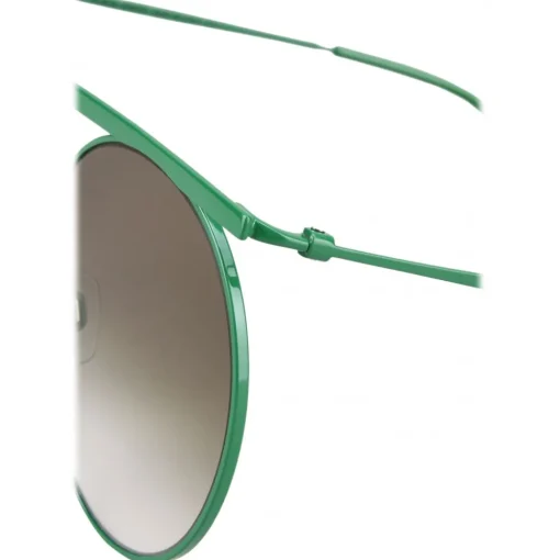 Giorgio Armani - Double Bridge - Metal Sunglasses with Gradient Lenses - Green - Sunglasses - Eyewear - Avvenice