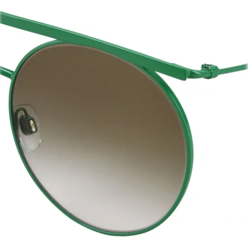Giorgio Armani - Double Bridge - Metal Sunglasses with Gradient Lenses - Green - Sunglasses - Eyewear - Avvenice