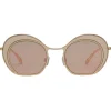 Giorgio Armani - Double Circle - Sunglasses with Double Circle Frame - Grey - Sunglasses - Eyewear - Avvenice