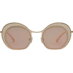Giorgio Armani - Double Circle - Sunglasses with Double Circle Frame - Grey - Sunglasses - Eyewear - Avvenice