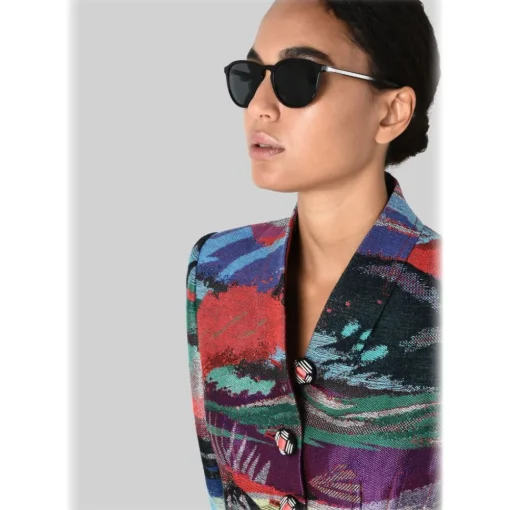 Giorgio Armani - Essential - Sunglasses with Round Frame - Grey - Sunglasses - Eyewear - Avvenice^ Sunglasses & Eyewear