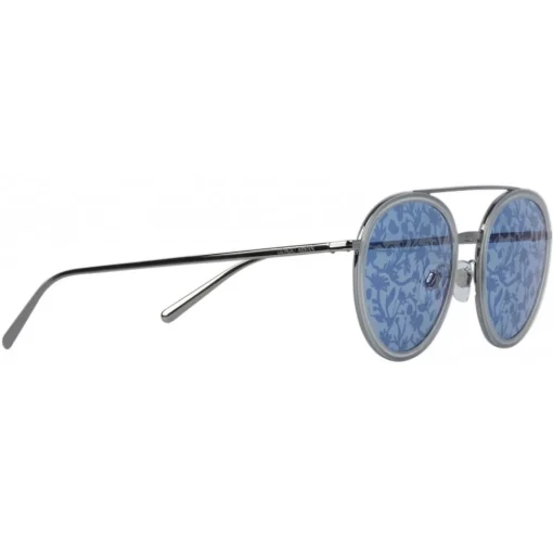 Giorgio Armani - Floral - Sunglasses with Floral Print Lenses - Blue - Sunglasses - Eyewear - Avvenice^ Sunglasses & Eyewear