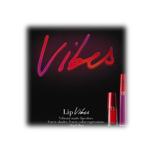 Giorgio Armani Beauty Giorgio Armani - Lip Maestro Liquid Lipstick - Lip Vibes Collection - Neon Pigment - Matte Velvety Finish - 519 - Pink - Luxury - Avvenice