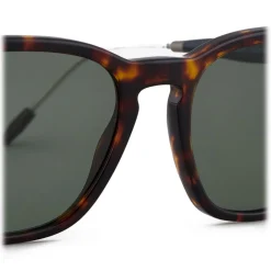 Giorgio Armani - Luxury - Square Frame Sunglasses - Brown - Sunglasses - Eyewear - Avvenice^ Sunglasses & Eyewear
