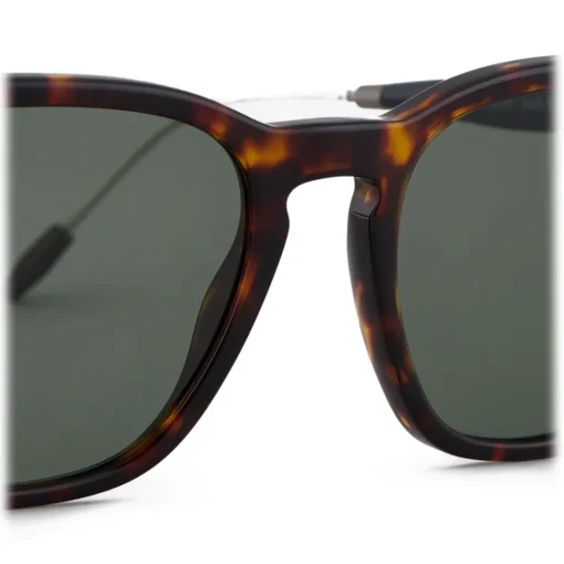 Giorgio Armani - Luxury - Square Frame Sunglasses - Brown - Sunglasses - Eyewear - Avvenice^ Sunglasses & Eyewear