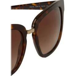 Giorgio Armani - Metal Bridge - Metal Bridge Frame Sunglasses - Brown - Sunglasses - Eyewear - Avvenice^ Sunglasses & Eyewear