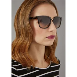 Giorgio Armani - Metal Bridge - Metal Bridge Frame Sunglasses - Brown - Sunglasses - Eyewear - Avvenice^ Sunglasses & Eyewear
