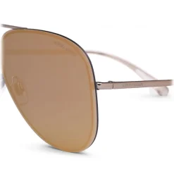 Giorgio Armani - Metal Pilot Frame Sunglasses - Silver - Sunglasses - Eyewear - Avvenice